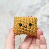 CROCHET PATTERN: Pizza Roll Ornament
