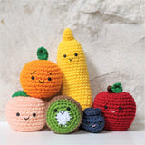 Crochet Orange Play Food Fruit Pattern, Amigurumi Food Downloadable Patterns