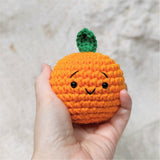 Crochet Orange Play Food Fruit Pattern, Amigurumi Food Downloadable Patterns