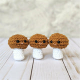 CROCHET PATTERN: Colorful Mushrooms