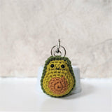 Crochet Food Pattern, Amigurumi Avocado Keychain, Beginner Crochet Patterns