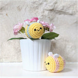 Crochet Bee Pattern, Easy Beginner Stuffed Animal Bee, Amigurumi Bee Pattern