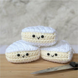 CROCHET PATTERN: Cheese Plate with Olives