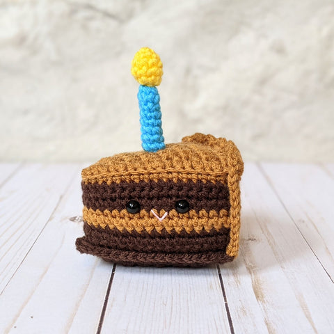 Crochet Birthday Cake Pattern, Amigurumi Birthday Party Ideas