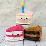 CROCHET PATTERN PACK: Valentine Chocolates - Truffles, Hershey Kisses, Strawberries, Cake, Donuts, Cupcakes, Brownies