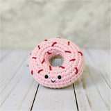 CROCHET PATTERN: Donut Plush Play Food, Easy Amigurumi Food Patterns