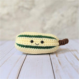 Crochet Fall Vegetable Pattern, Squash Veggies Amigurumi Patterns, Easy Beginner Crochet Patterns