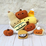 CROCHET PATTERN: Delicata Squash