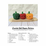 CROCHET PATTERN: Bell Pepper