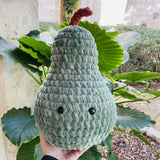 CROCHET PATTERN: Jumbo Pear