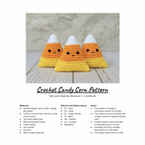 CROCHET PATTERN: Candy Corn