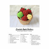 CROCHET PATTERN: Apple