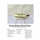 CROCHET PATTERN: Delicata Squash