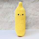 CROCHET PATTERN PACK: Jumbo Fruit Basket - Pineapple, Pear, Banana, Berries