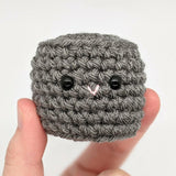 Crochet Christmas Coal Lumps, Stocking Stuffer or Coal Ornaments