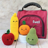 Crochet Banana Play Food Fruit Pattern, Amigurumi Food Downloadable Patterns