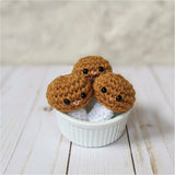 CROCHET PATTERN: Colorful Mushrooms