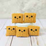 CROCHET PATTERN: Pizza Rolls