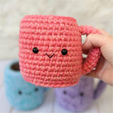 CROCHET PATTERN: Hot Chocolate with Marshmallows (Double Stranded)