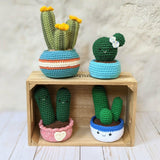 CROCHET PATTERN: Cactus Trio