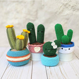 CROCHET PATTERN: Cactus Trio