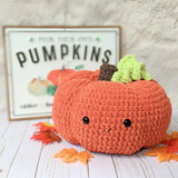 CROCHET PATTERN: Jumbo Cozy Pumpkin