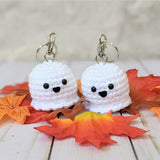 CROCHET PATTERN: Ghost Keychain
