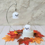 CROCHET PATTERN: Ghost Keychain