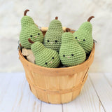 CROCHET PATTERN PACK: Lunchbox Fruits - Apple, Banana, Orange, Pear