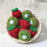 CROCHET PATTERN: Berries (Strawberry and Blueberry)